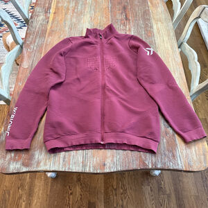 X-Bionic Instructor 4.0 Transmission Layer Jacket XXL Burgundy Zip Up Pro Sports